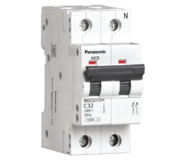 Aptomat MCB 2P 50A, 63A 10kA Panasonic