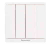 Bộ 4 Công Tắc 2 Chiều Moderva Panasonic WMF508-VN Việt Trung Đức