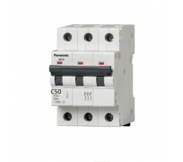 Aptomat MCB 3P 50A, 63A 10kA Panasonic