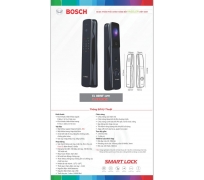 Khoá vân tay Bosch EL800VF FaceID camera  Việt Trung Đức