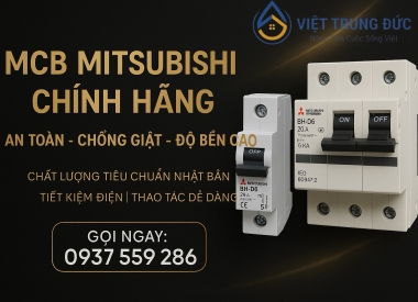 MCB Mitsubishi – Bảo Vệ Hệ Thống Điện Với Chuẩn Mực Nhật Bản