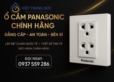 Ổ Cắm Panasonic – Đẳng Cấp Từ Những Chi Tiết Nhỏ Nhất