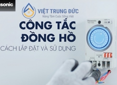 Timer Panasonic – Cuộc Sống Thông Minh Bắt Đầu Từ Những Điều Đơn Giản