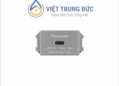 Ổ CẮM SẠC USB TYPE-C 18W PANASONIC WEF412417MYH-VN – KẾT NỐI MỌI THIẾT BỊ, TỐI ƯU KHÔNG GIAN SỐNG