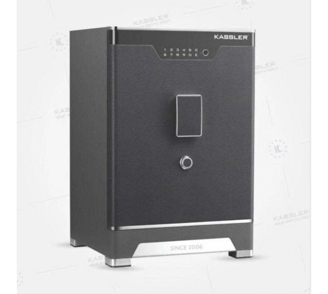 KÉT SẮT SIÊU BẢO MẬT KASSLER KL-75LS6 – XÁM ĐEN SANG TRỌNG