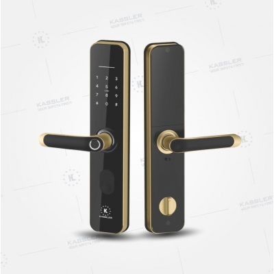 Khóa cửa vân tay Kassler KL-696 Gold App TTlock, Remote – chống nước